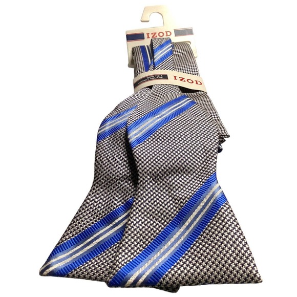 IZOD Bow Tie & Pocket Square New with Tags - Picture 8 of 8